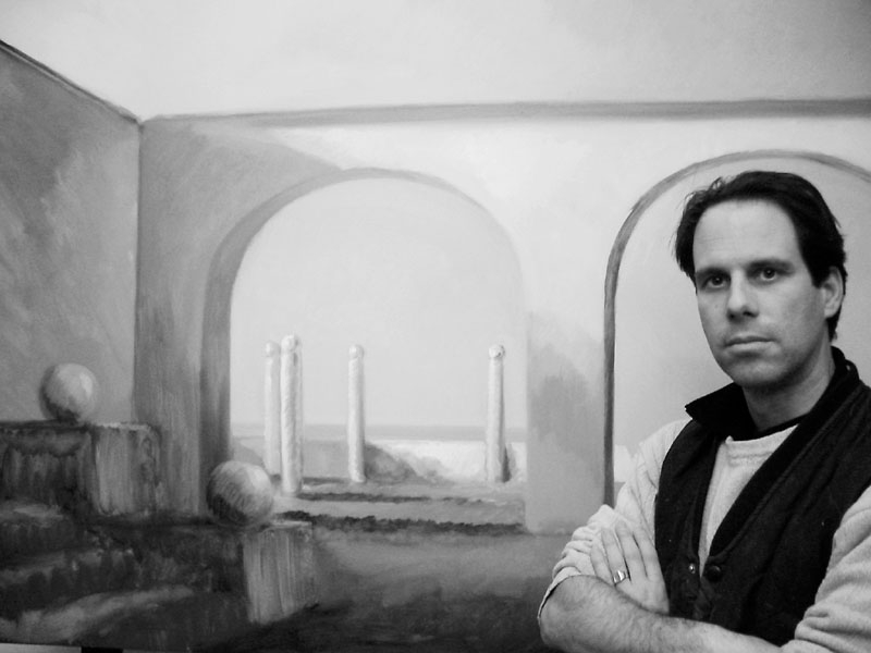 Montebello in his studio, 2004, photographed by Javier Gonzalez Lopez Arza.jpg