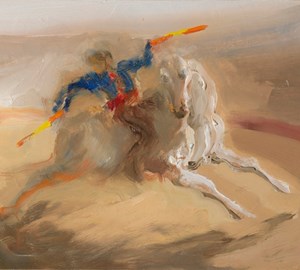 montebello-painting-2011-corrida-burgoosma-oil-panel-16x22cm-FByr140524-50
