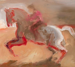 montebello-painting-2011-corrida-burgoosma-oil-panel-16x22cm-FByr140524-51
